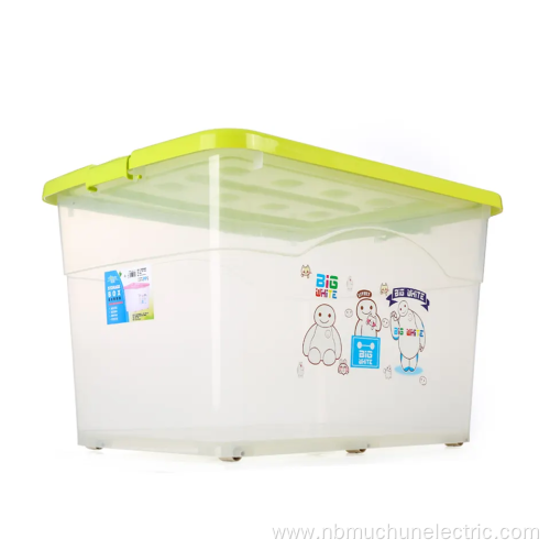 home big clear toy clothes plastic storage box